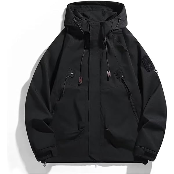 JEShifangjiusu Men'S Windbreaker Jacket Lightweight Water